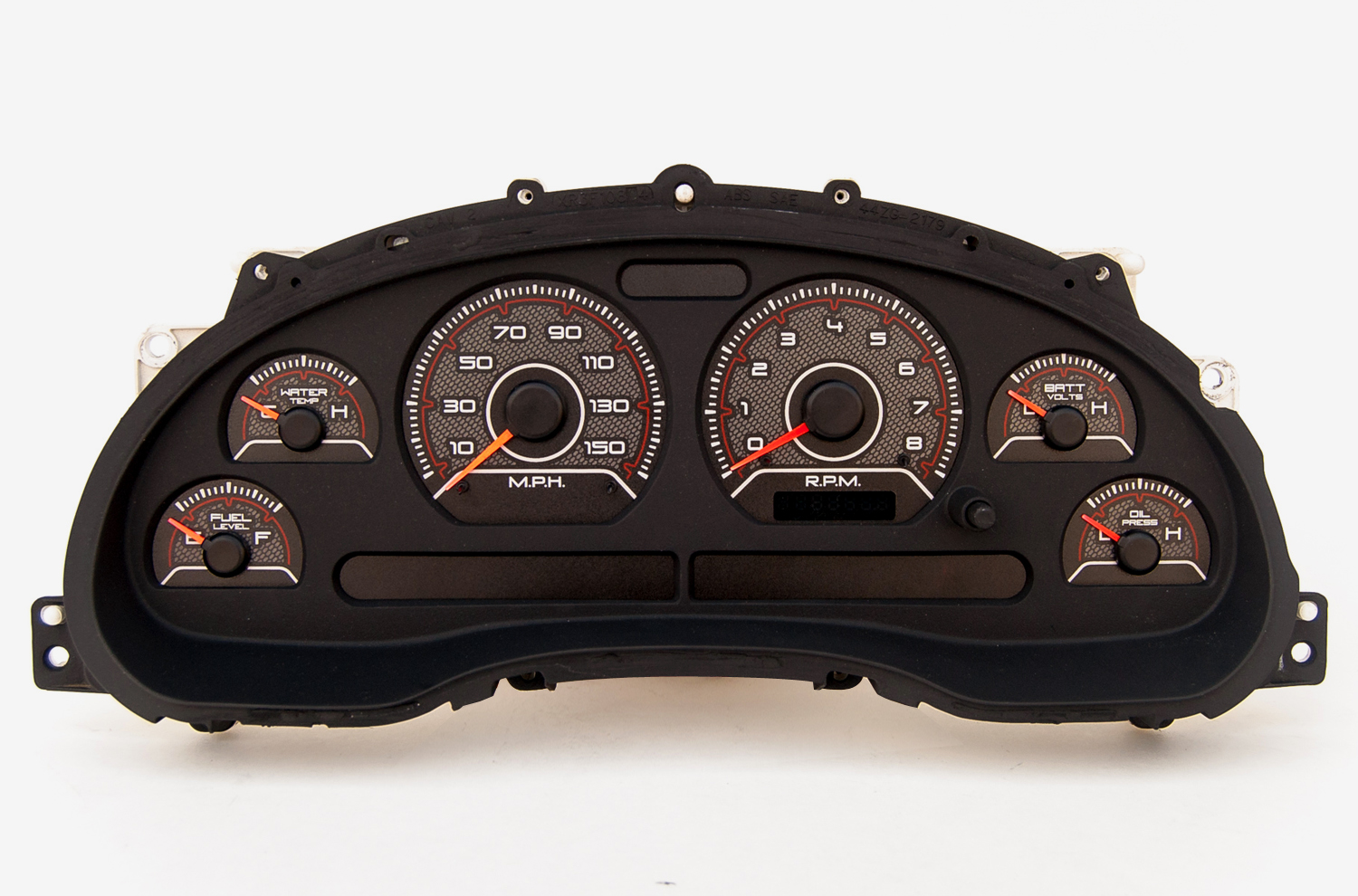 9904 MUSTANG GAUGE OVERLAYS